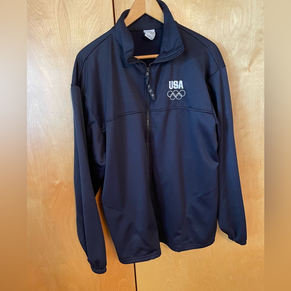 USA Olympic Black Jacket